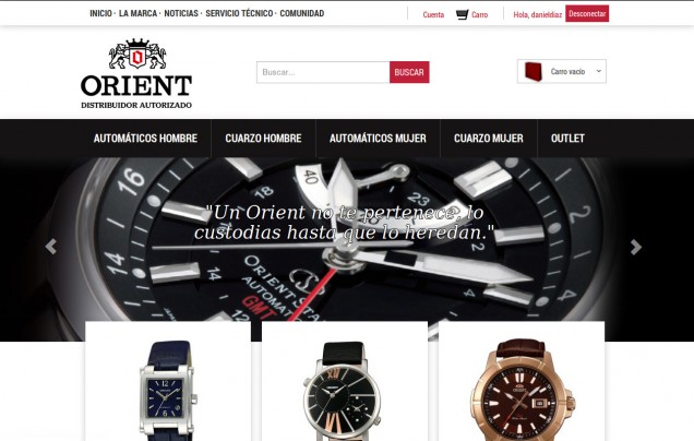 Relojes Orient